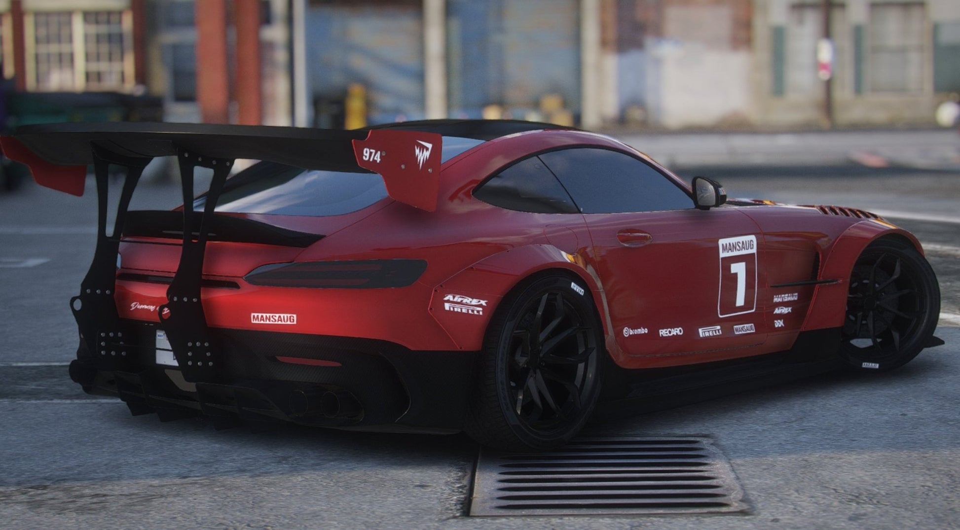 FiveM Mercedes AMG GT Mansaug | Debadged - DigitalLatvia