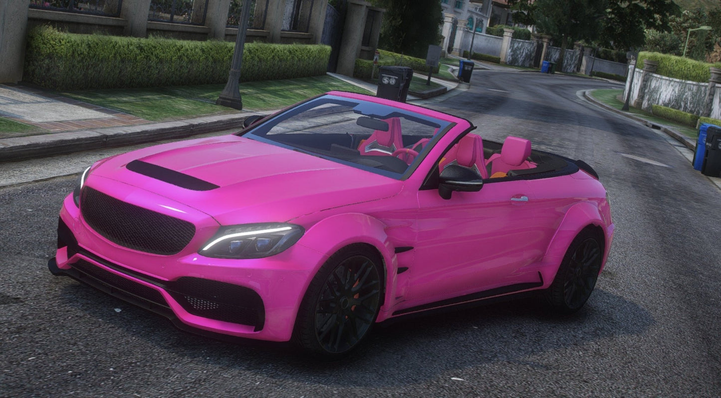 FiveM Mercedes C63S Cabrio | Debadged - DigitalLatvia