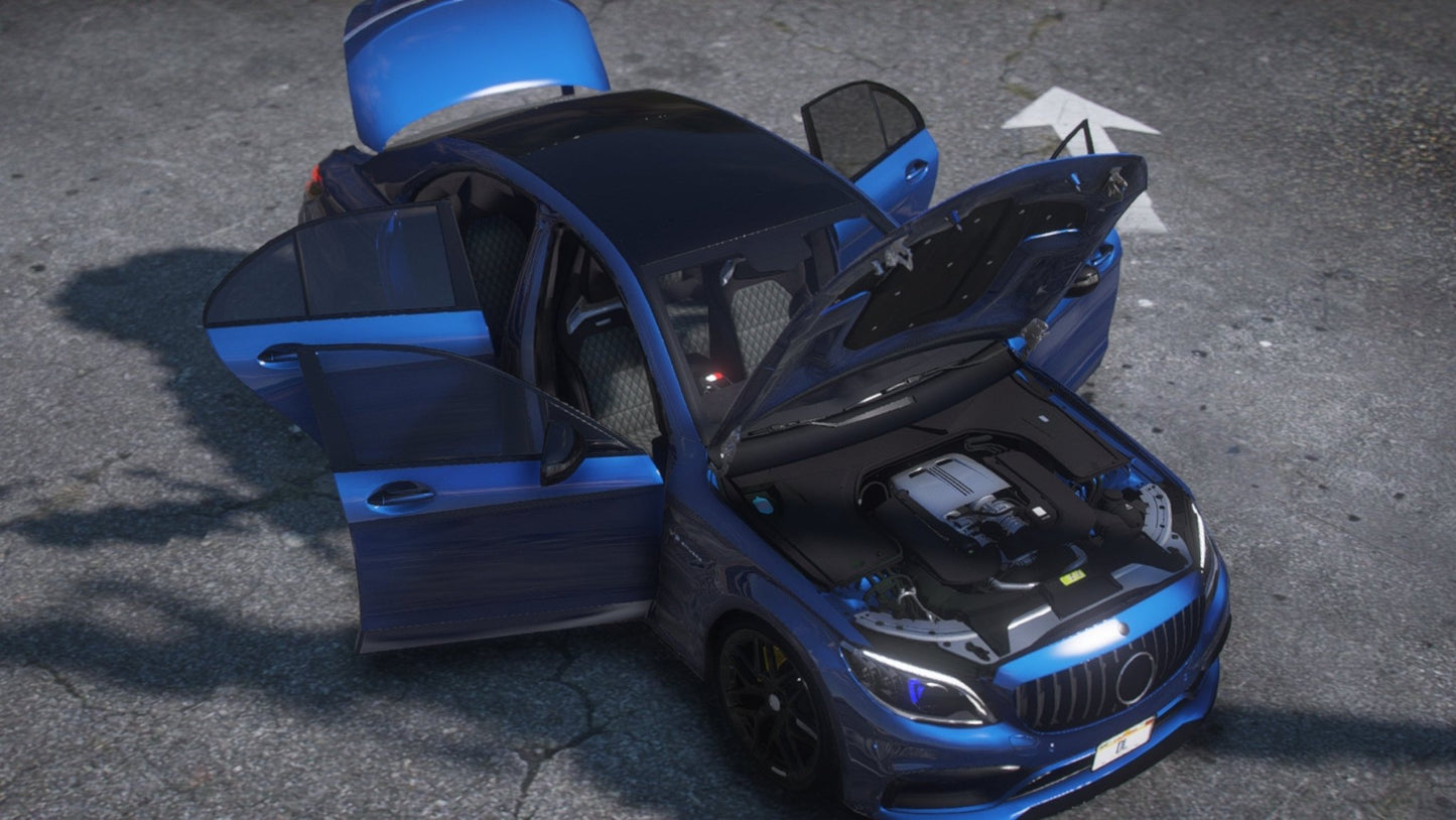 FiveM Mercedes C63S | Debadged - DigitalLatvia