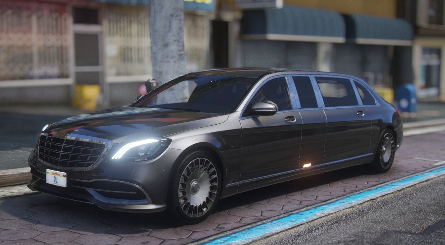 FiveM Mercedes S650 Maybach Limo | Debadged - DigitalLatvia