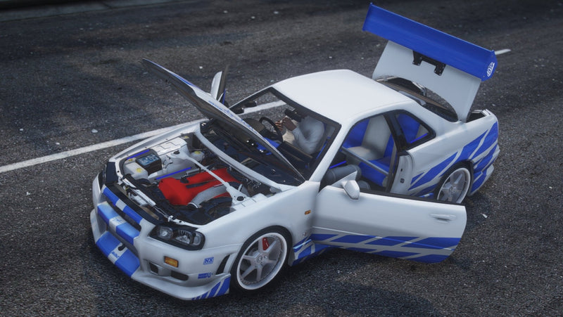 Nissan R34 F&F | Debadged