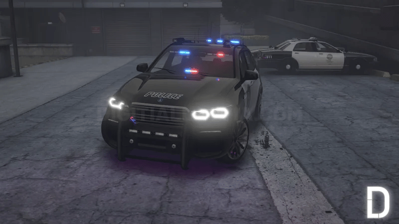 Ubermacht Rebla GTS Custom Police | Tuning | Template