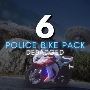 Police Bike Pack | 6 Bikes | Debadged