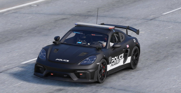 Polizei-Verfolgungswagen-Paket | 10 Fahrzeuge | Vorlagen