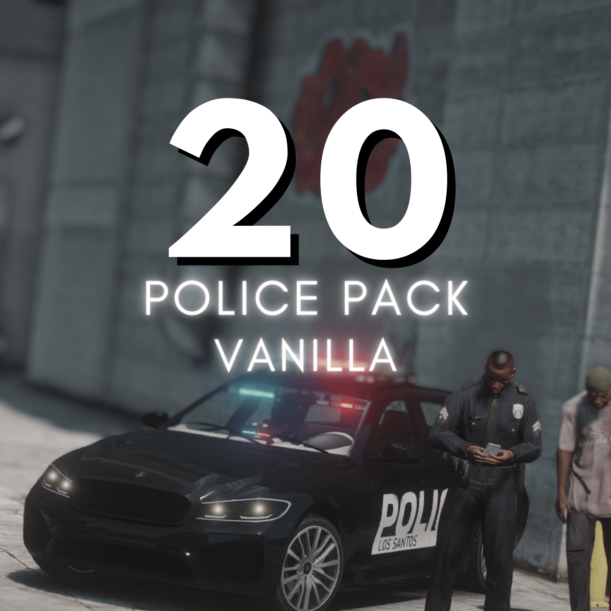 FiveM Police Vanilla Pack | 22 Vehicles | Callsigns | Templates - DigitalLatvia