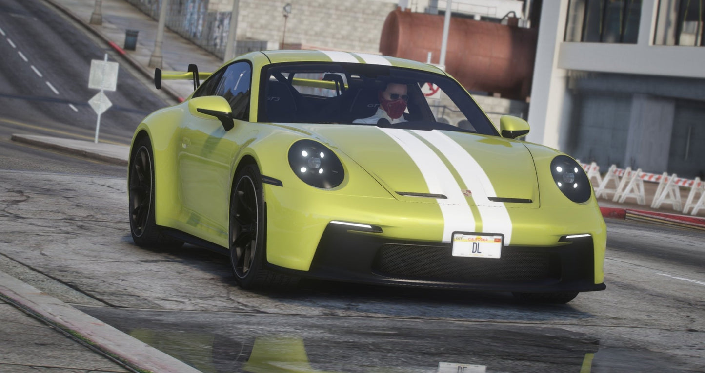 FiveM Porsche 911 GT3RS 2022 | Template - DigitalLatvia