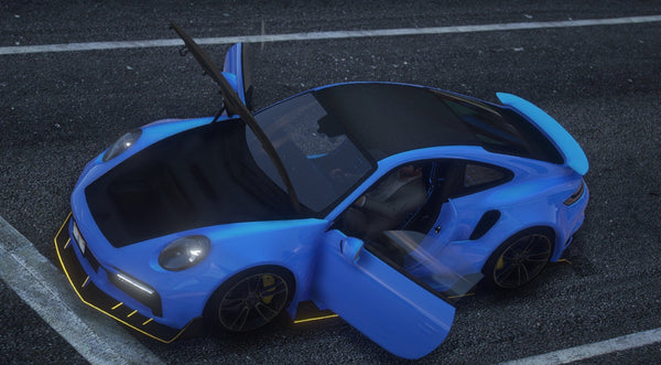 Porsche 992 Animated | Debadged