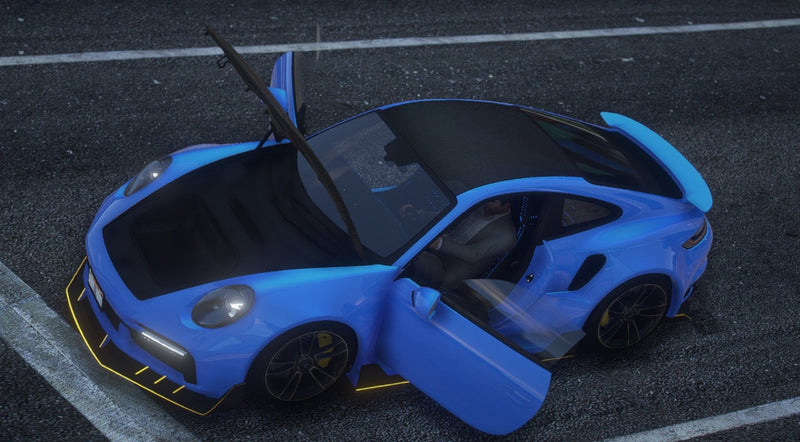 Porsche 992 Animated | Debadged