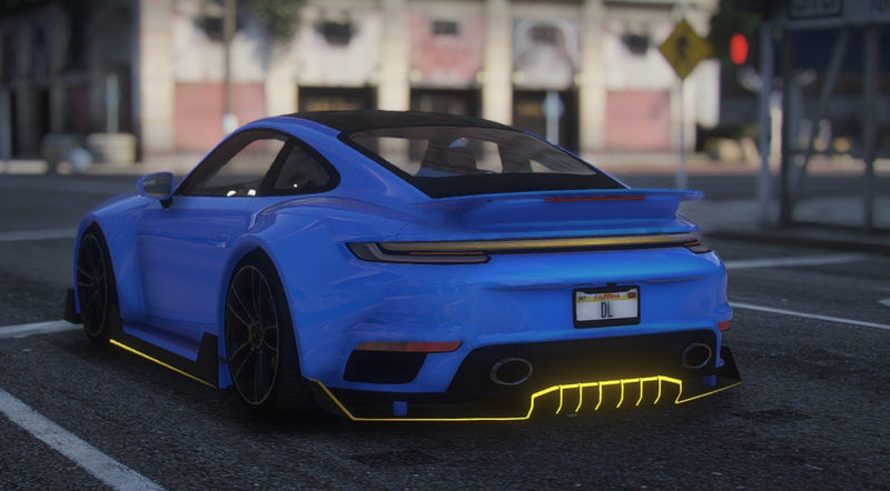 Porsche 992 Animated | Debadged