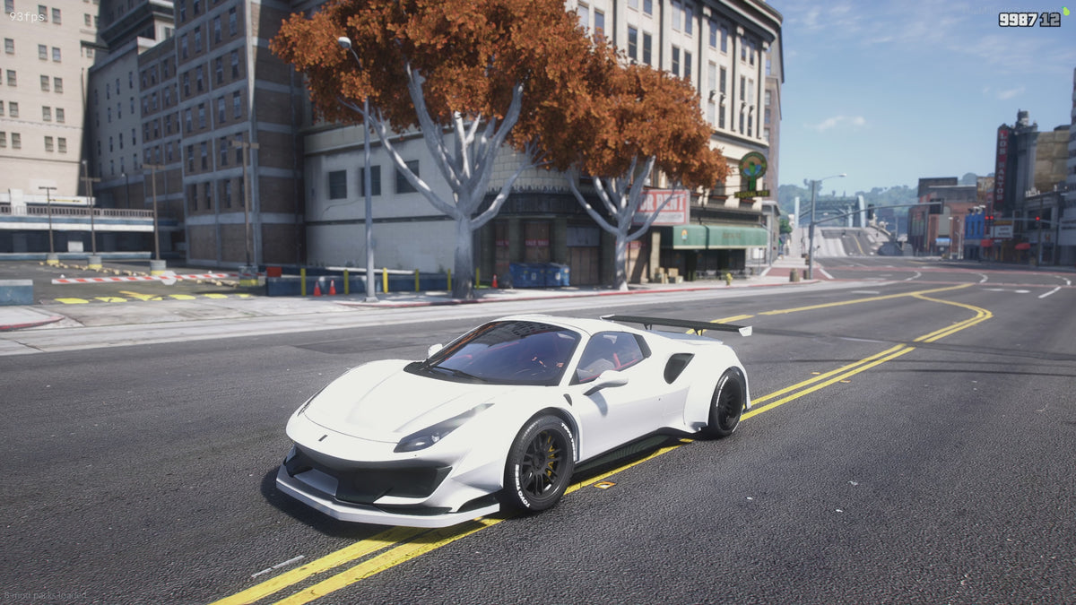 Ferrari 488 Spyder Widebody | Sans logo
