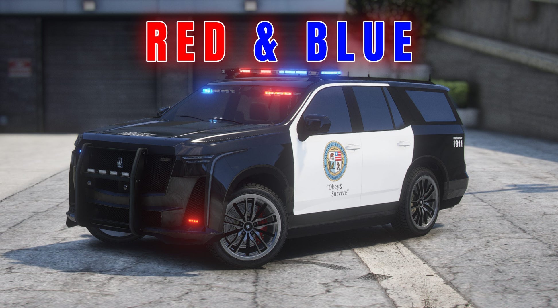 FiveM Vanilla LSPD red and blue