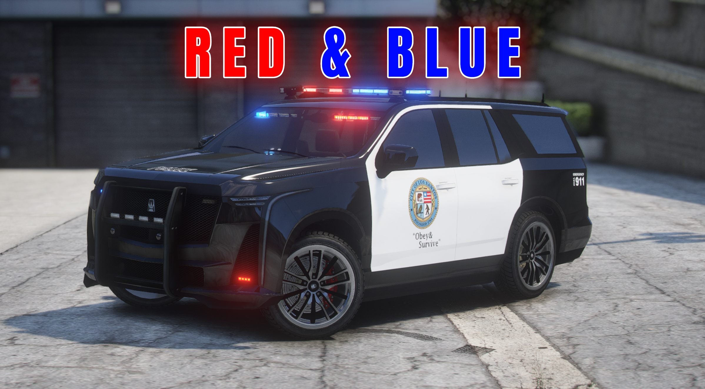 FiveM Vanilla LSPD red and blue