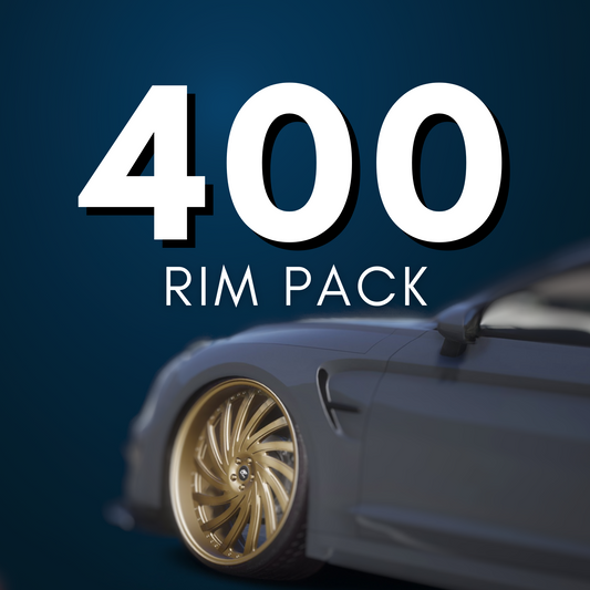 Custom 400 Rims Pack