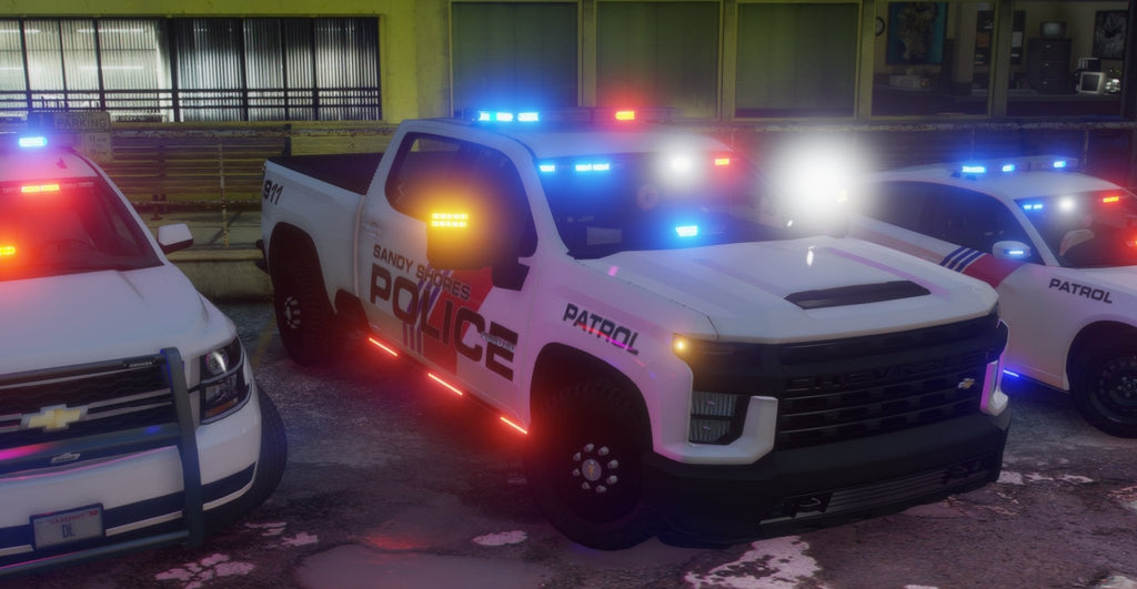 FiveM Sandy Shores Police Car Pack | 3 Cars - DigitalLatvia