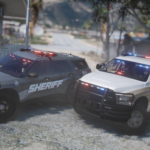 Sheriff Debadged Police Pack | 16 Vehicles | Templates