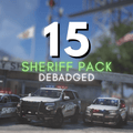 Sheriff Debadged Police Pack | 16 Vehicles | Templates