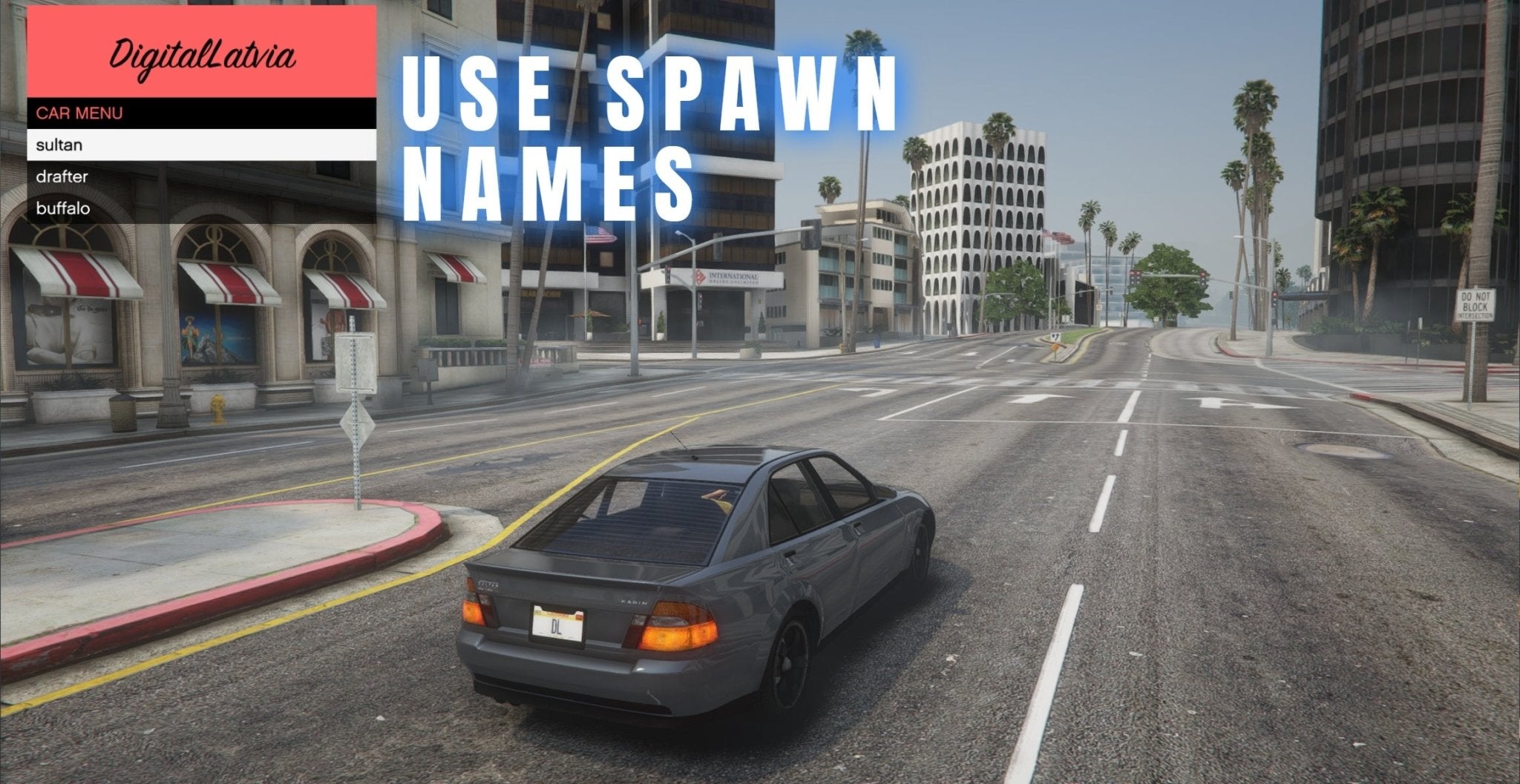 FiveM Simple Car Spawner Script [Standalone] - DigitalLatvia