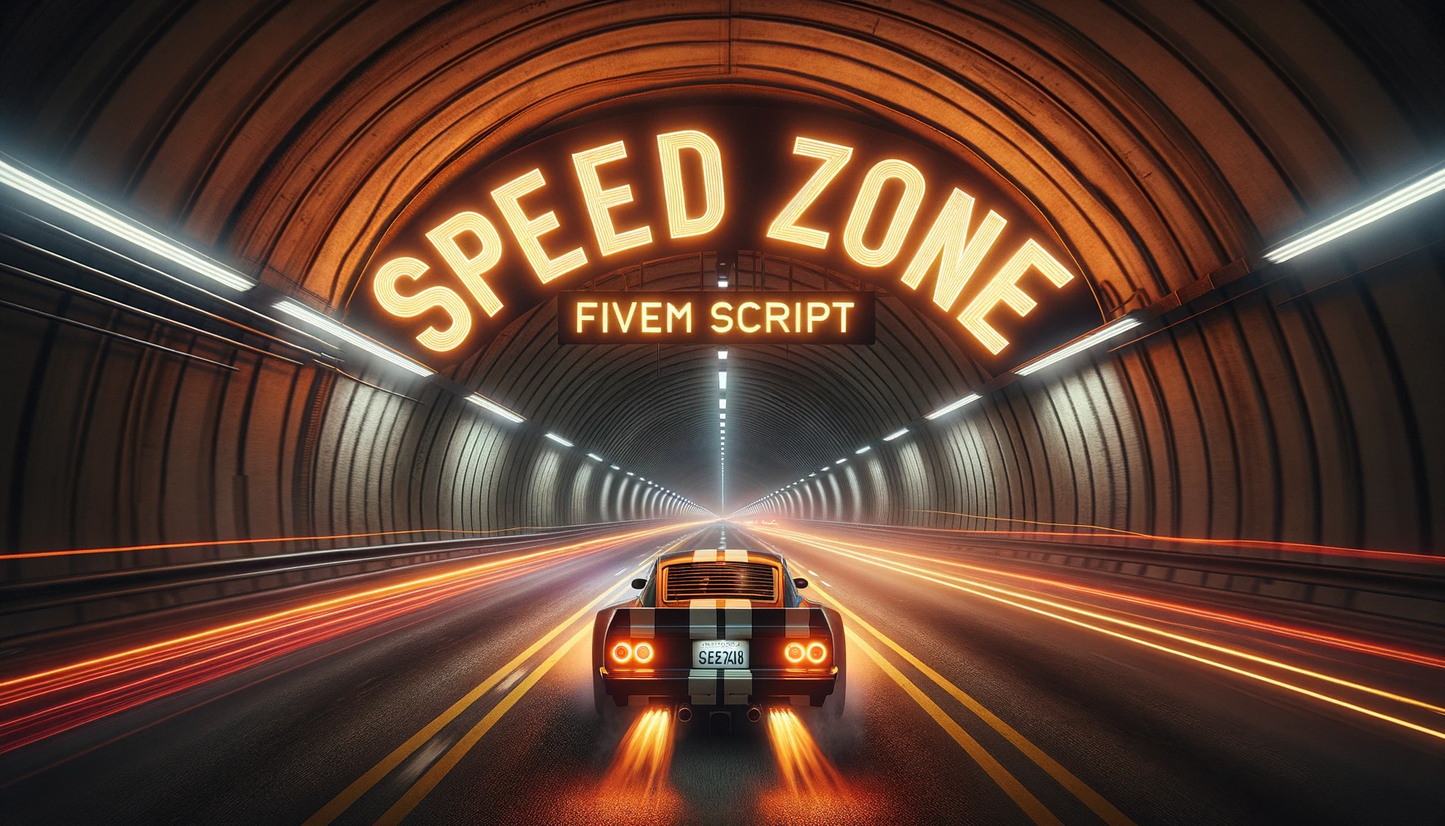 Script de zone de vitesse