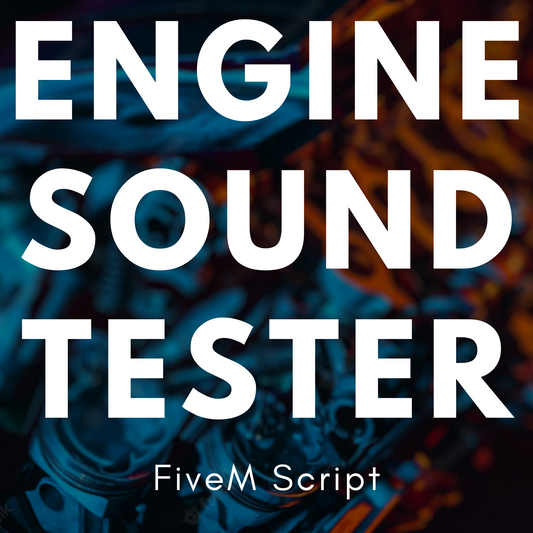 Engine Sound Tester Script [Standalone]