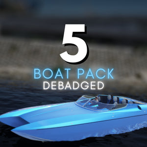 Boat Pack | 5 Boats | Debadged