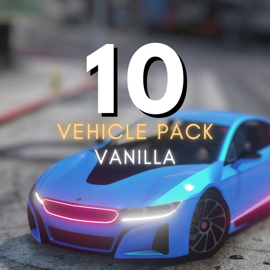Vanilla 10 Car Pack