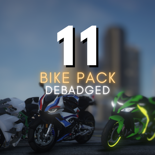 Debadged Bike Pack: 11 BIKES