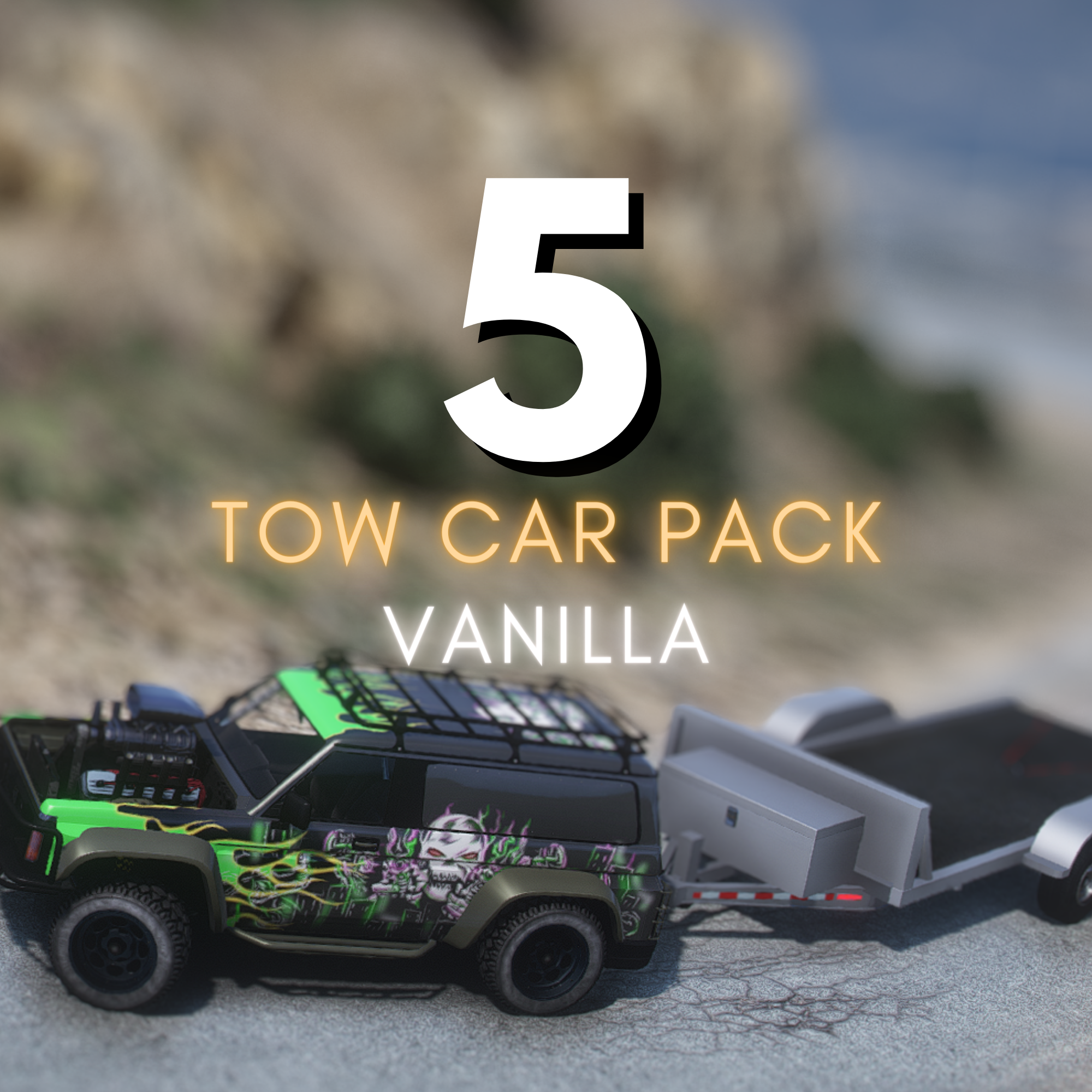 gta5 car with tow hitch