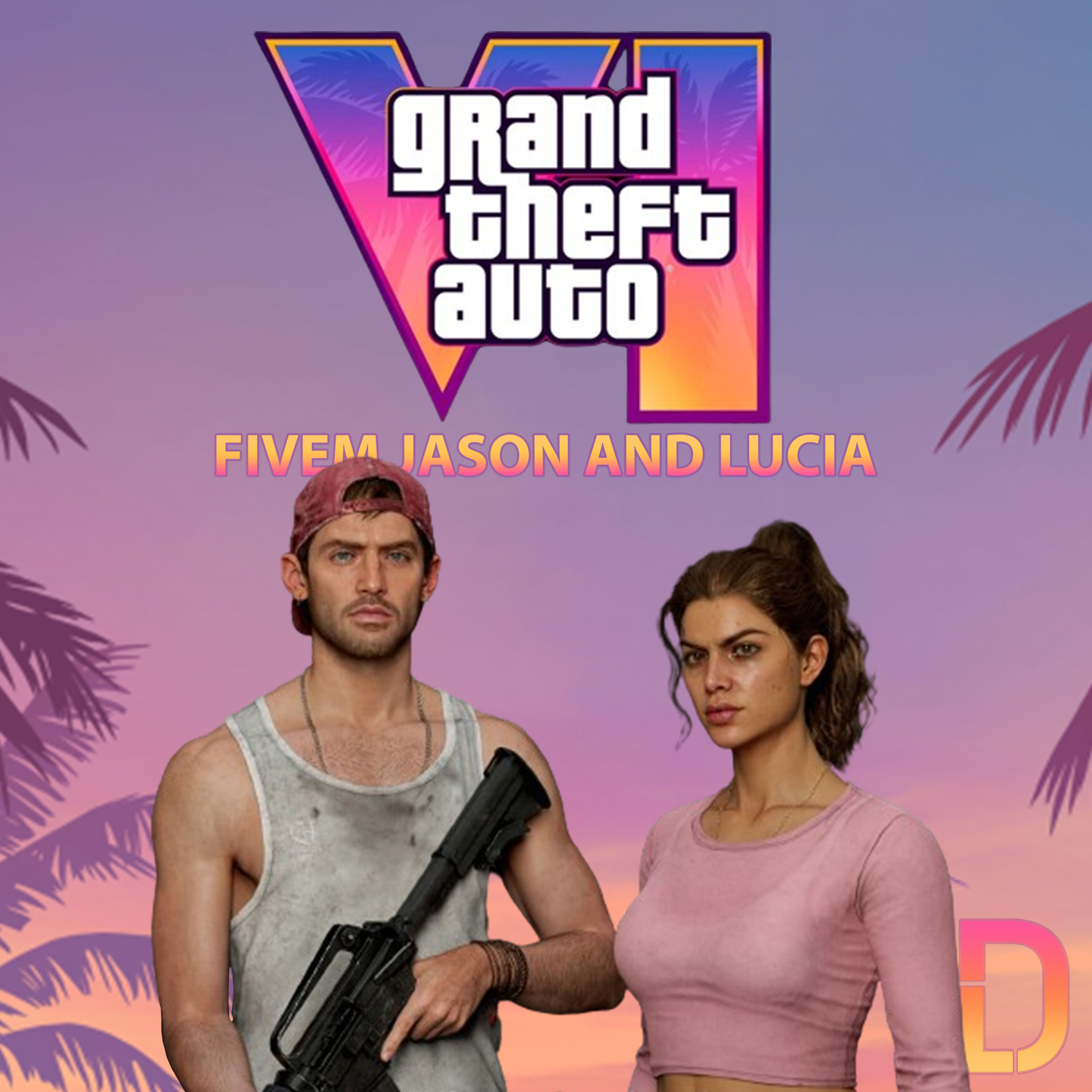 Jason and Lucia GTA VI Ped Pack