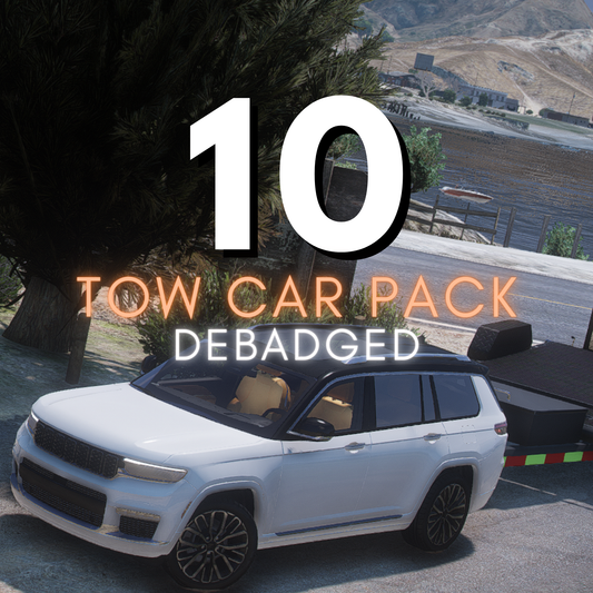 Debadged Tow 10 Car Pack