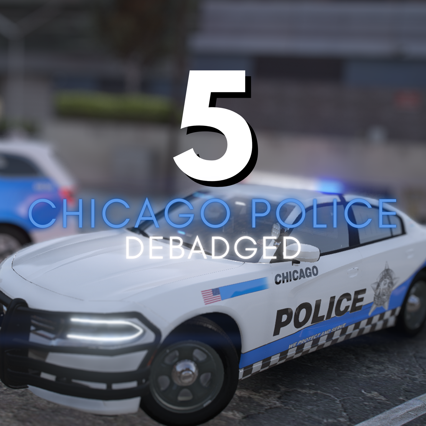 Debadged Chicago Police Pack | 5 Vehicles | Templates