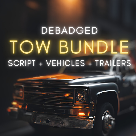 Tow Bundle | Script + Vehicles + Trailers