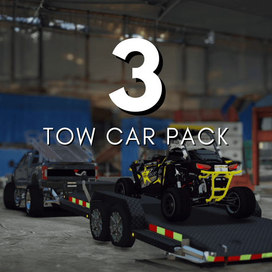 FiveM Tow 3 Car Pack - DigitalLatvia