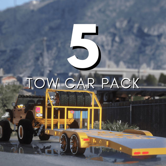 FiveM Tow 5 Car Pack - DigitalLatvia