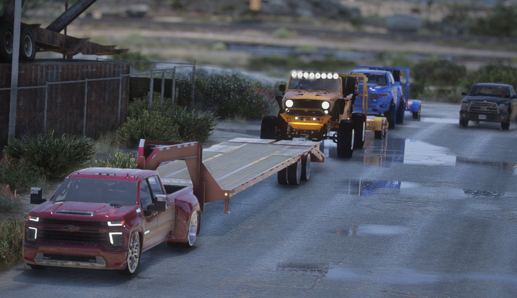 FiveM Tow 5 Car Pack - DigitalLatvia