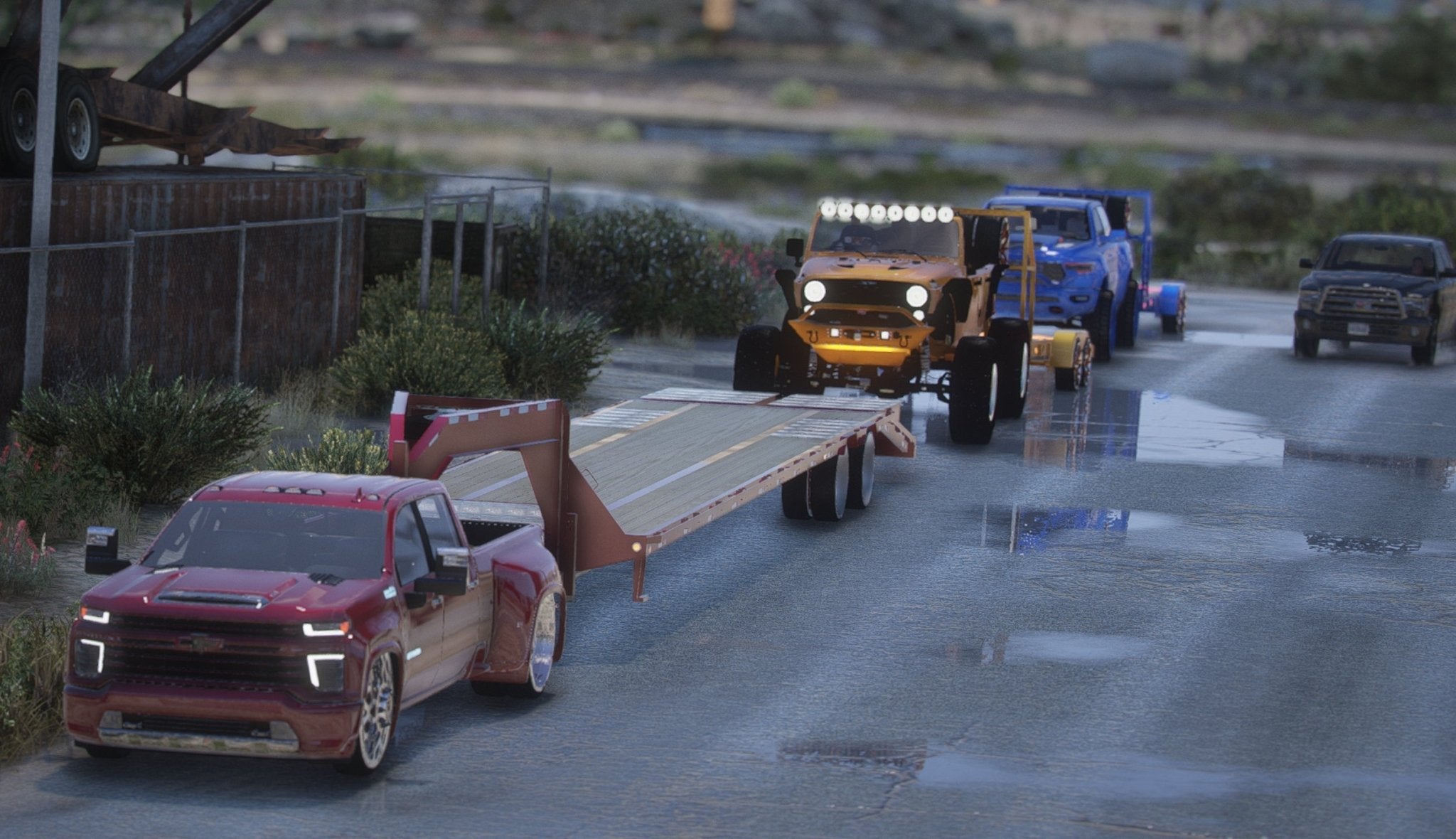 FiveM Tow 5 Car Pack - DigitalLatvia