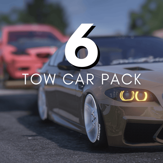 FiveM Tow 6 Car Pack - DigitalLatvia