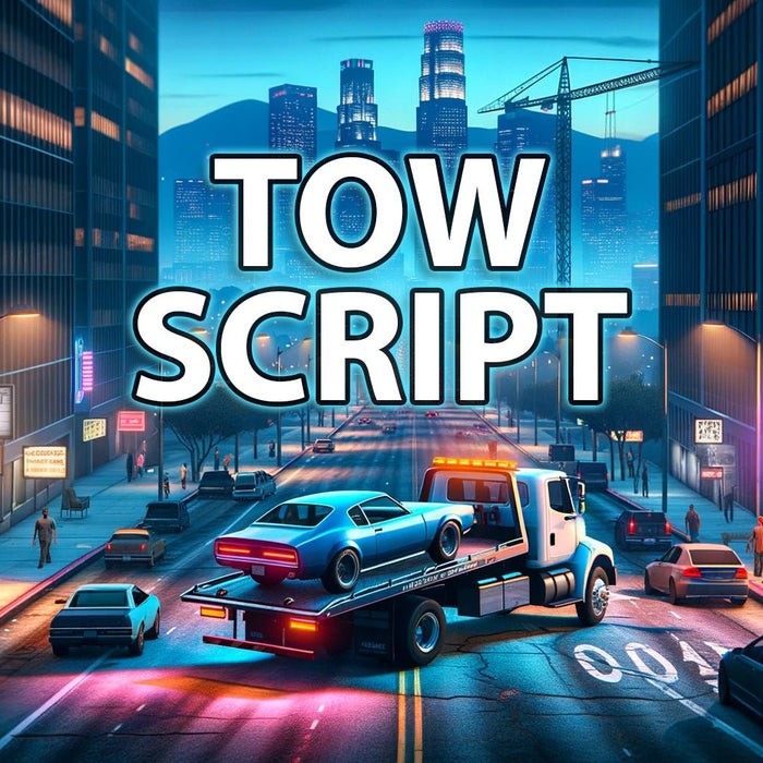 Tow Car Script [Standalone, ESX, QB]