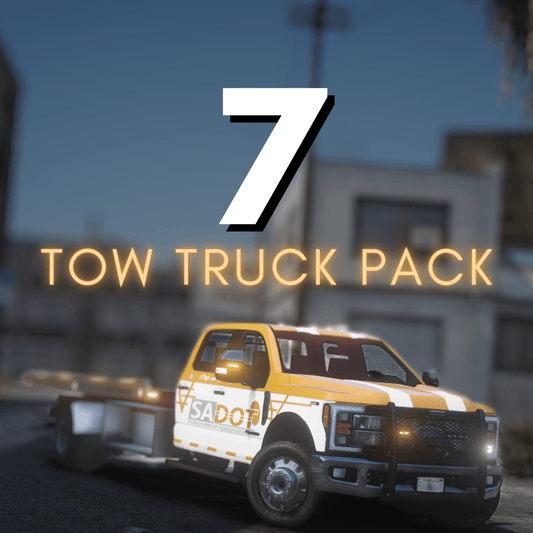 FiveM Tow Truck Pack | 7 CARS - DigitalLatvia