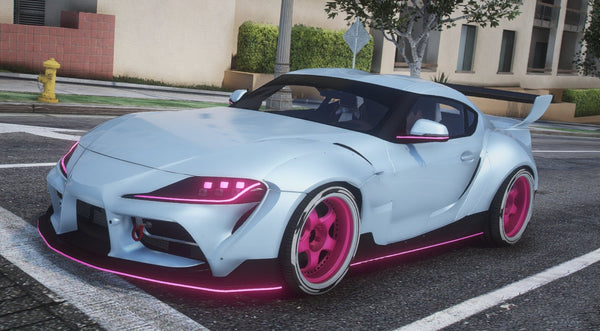 Toyota Supra Pandem Animated | Debadged