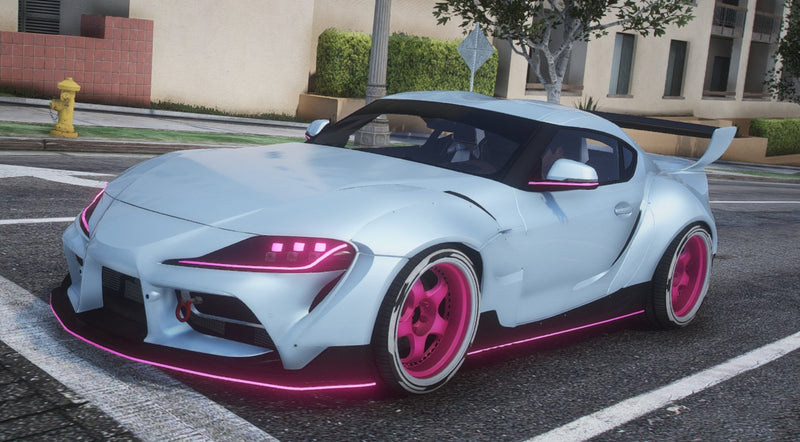 Toyota Supra Pandem Animated | Debadged