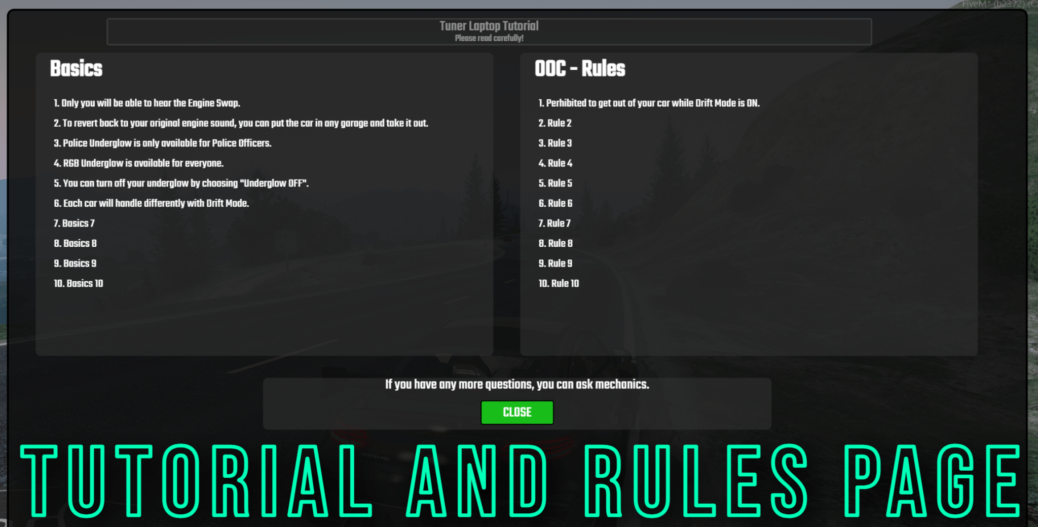 FiveM Tuner Laptop Script [ESX] - DigitalLatvia
