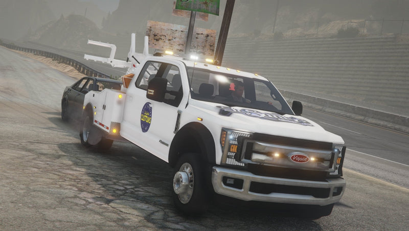 Ford F450 Tow Truck | Debadged | Template