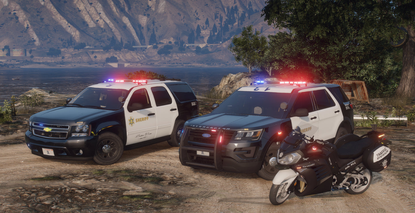 ELS Sheriff Police Car Pack  | 15 Vehicles