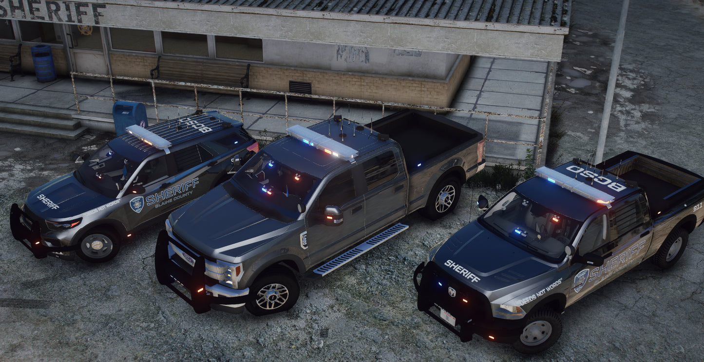 Sheriff Debadged Police Pack | 18 Fahrzeuge | Vorlagen | Optimiert!