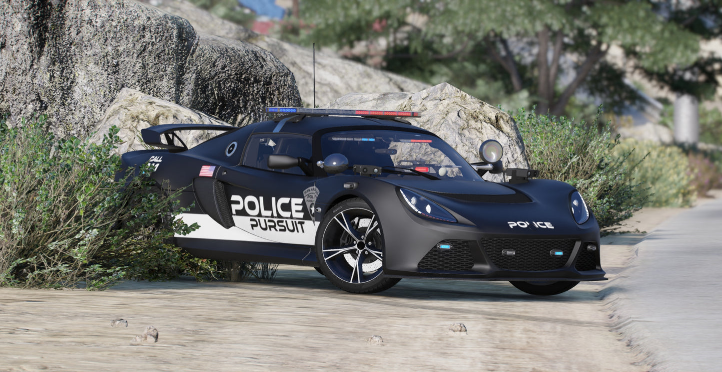 Police Pursuit Car Pack | 10 Vehicles