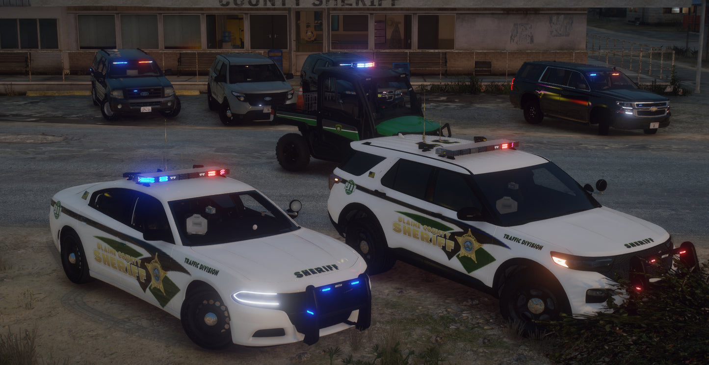 ELS Polizeiauto-Paket | 15 Fahrzeuge | Optimiert!